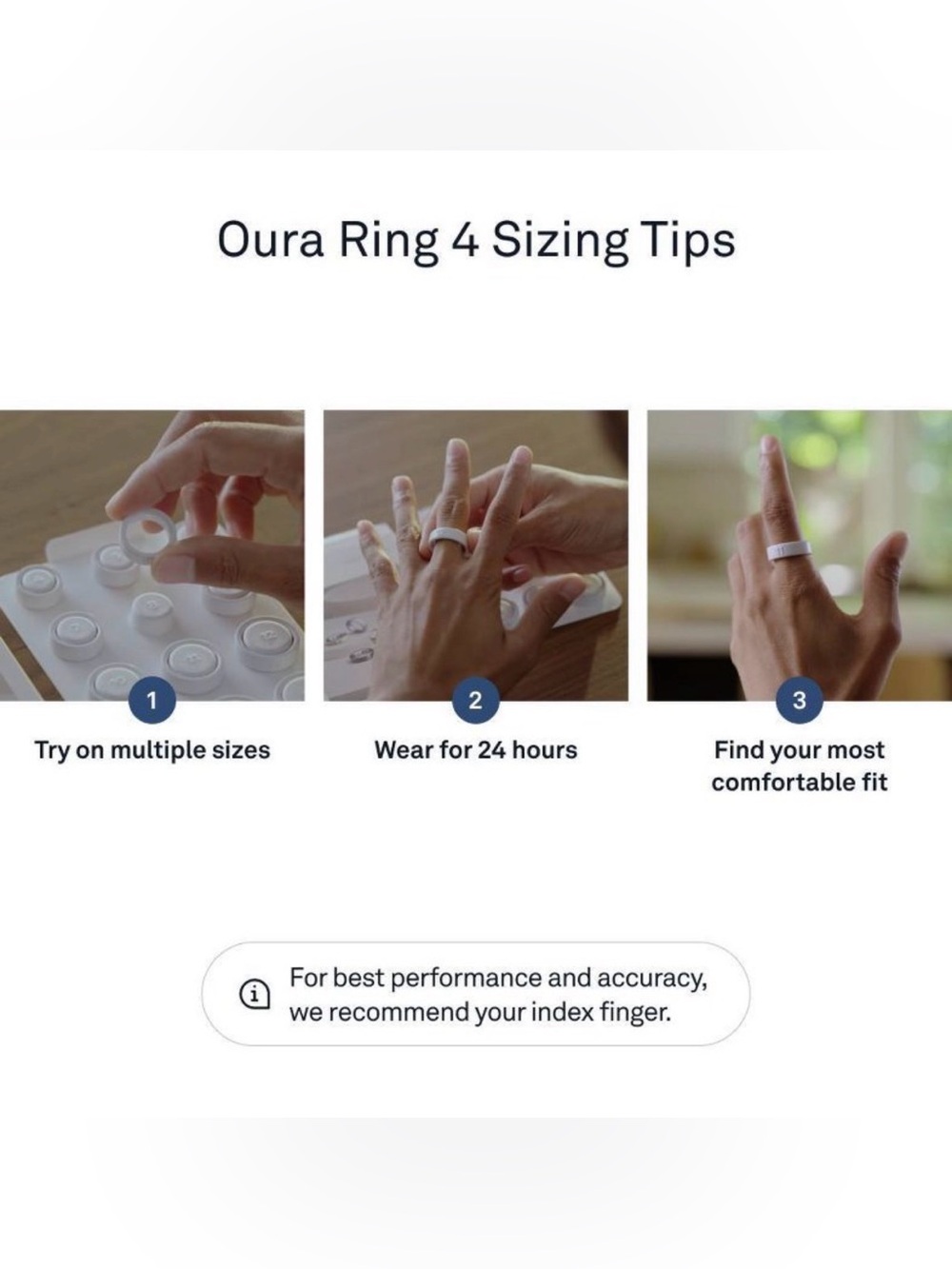 Oura ring 4 sizing kit - Picture 4 of 5